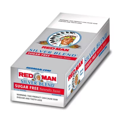 Red Man 3oz Pouch (America Best) (SLIVER BLEND)