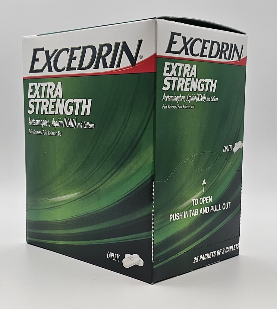 EXCEDRIN EXTRA STRENGTH 25 PACK