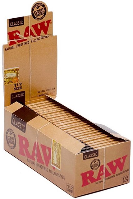 Raw Paper Classic 1.5 Size 25ct