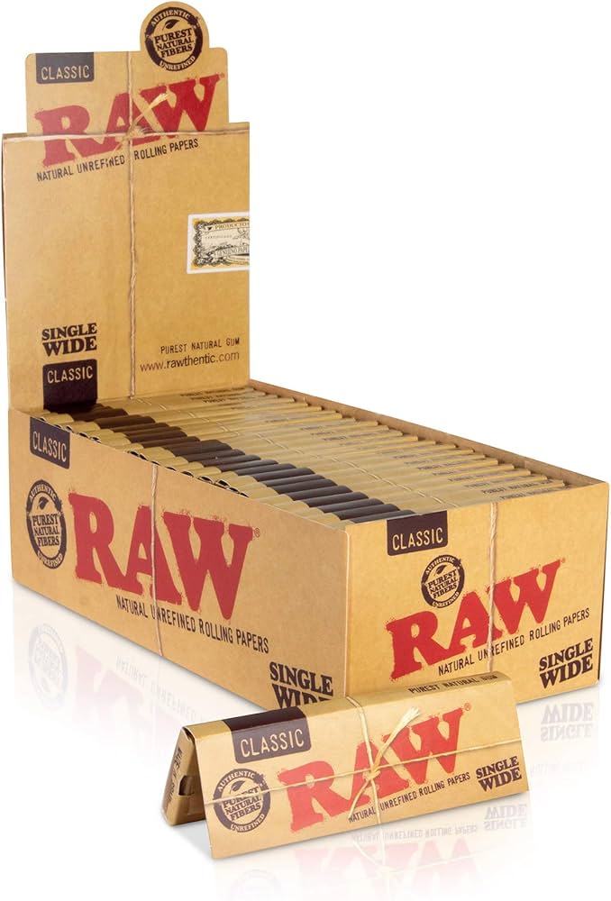 Raw Paper Classic Single Wide 50ct