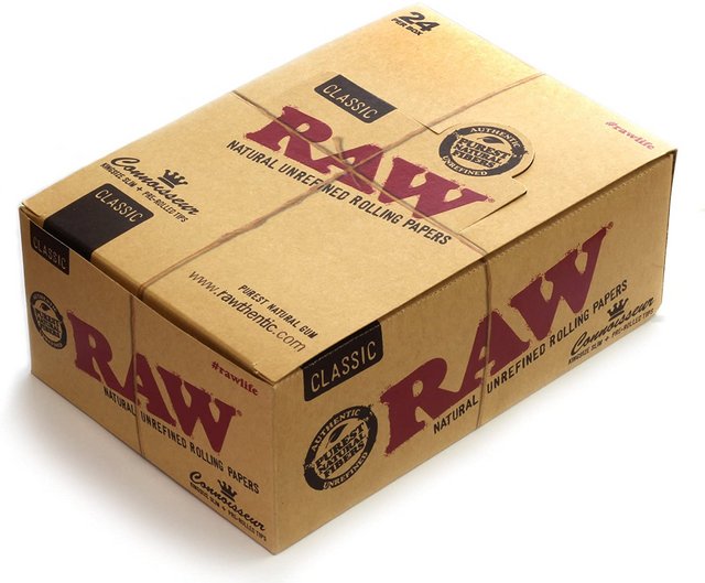 Raw Paper Connoisseur KingSizeSlim+Tips