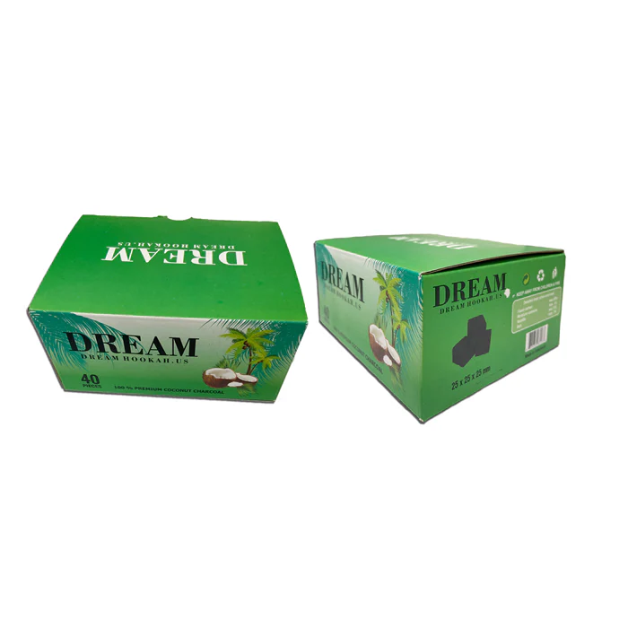 Dream Hookah Charcoal 25mm - 40ct