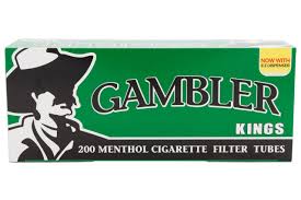 Gambler King - Menthol Tubes 5ct