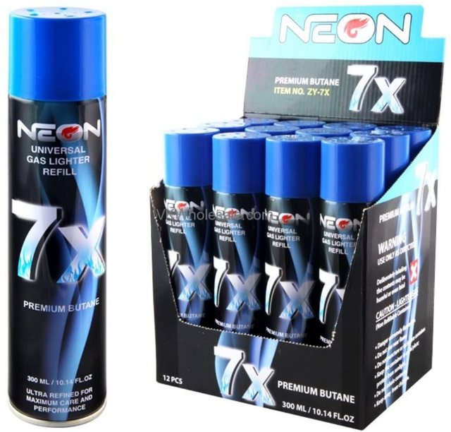 NEON 7X Butane 300ML Case of 12