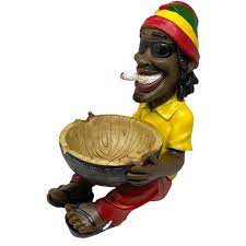 Ashtrays -17 Rasta Small - 1ct
