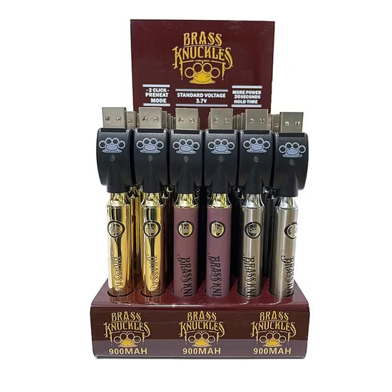 Brass Knuckles 900mAh Twist Battery Display - 30ct
