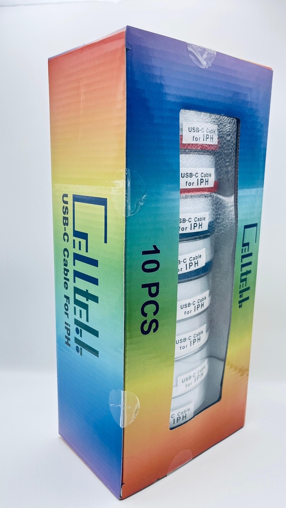 Cell TK USB C to iPhone 10ct