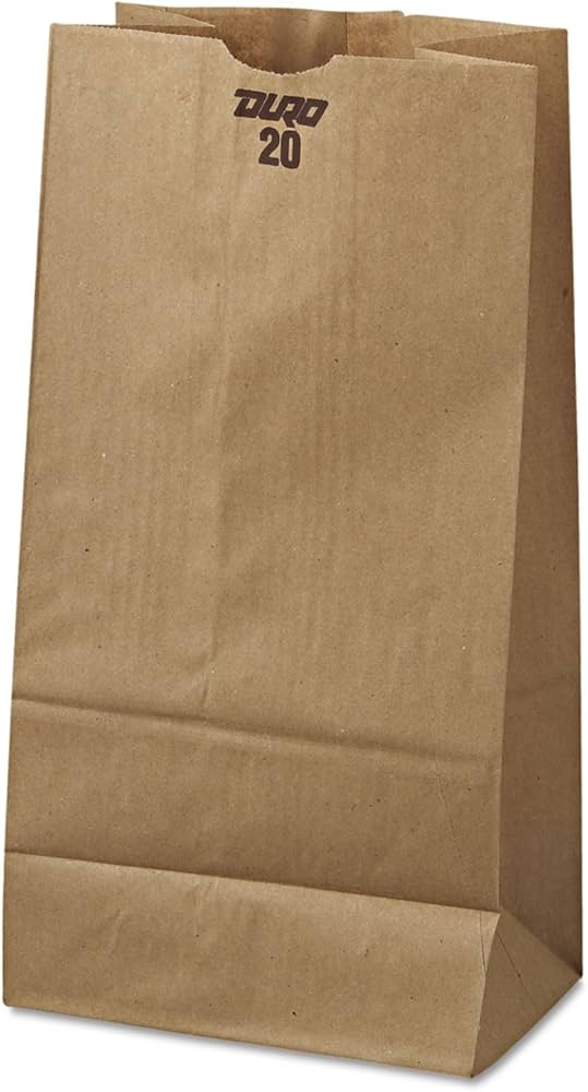 Kraft - Paper Bags #20 250 Count