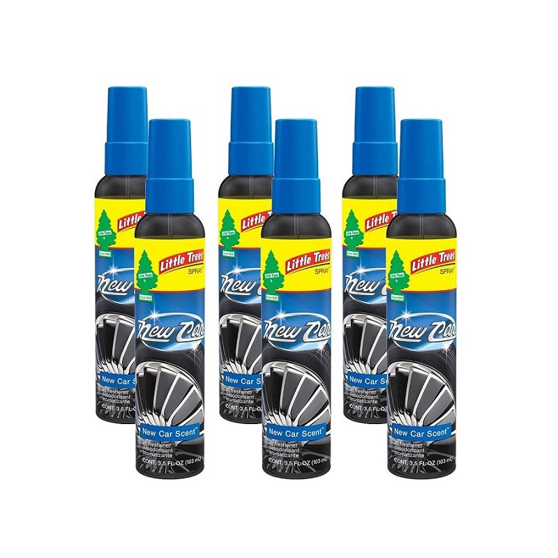 Little Tree Spray New Car Scent 3.5oz - 6ct