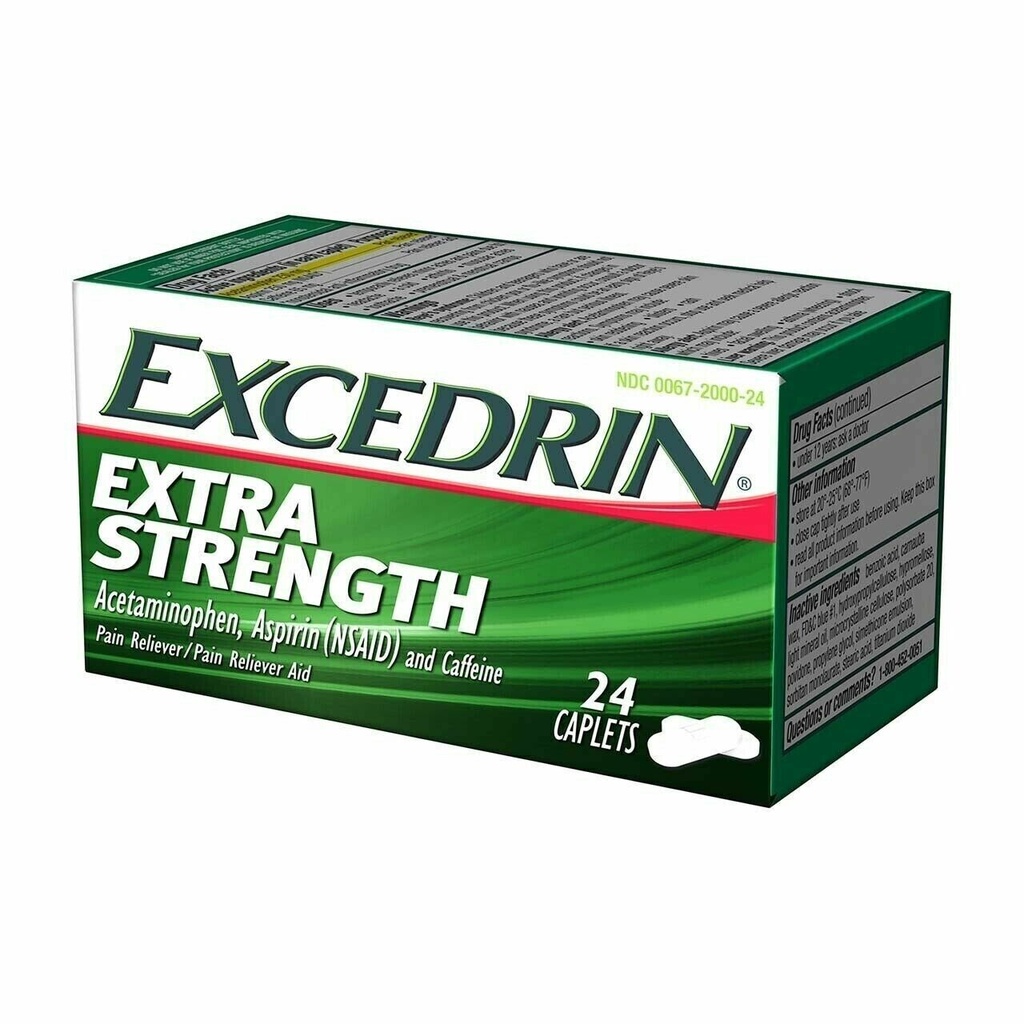 Excedrin Extra Strength Caplets - 24ct