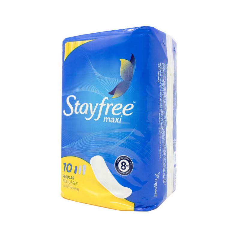 Stayfree Maxi All In One 10 ct