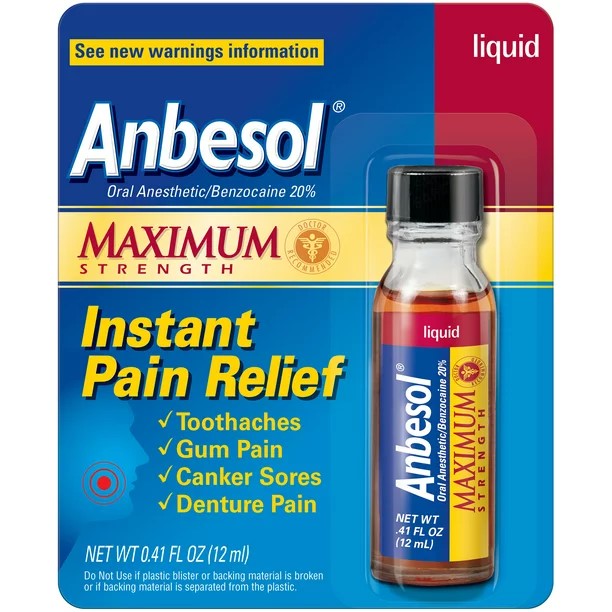 Anbesol Oral Pain Relief liquid