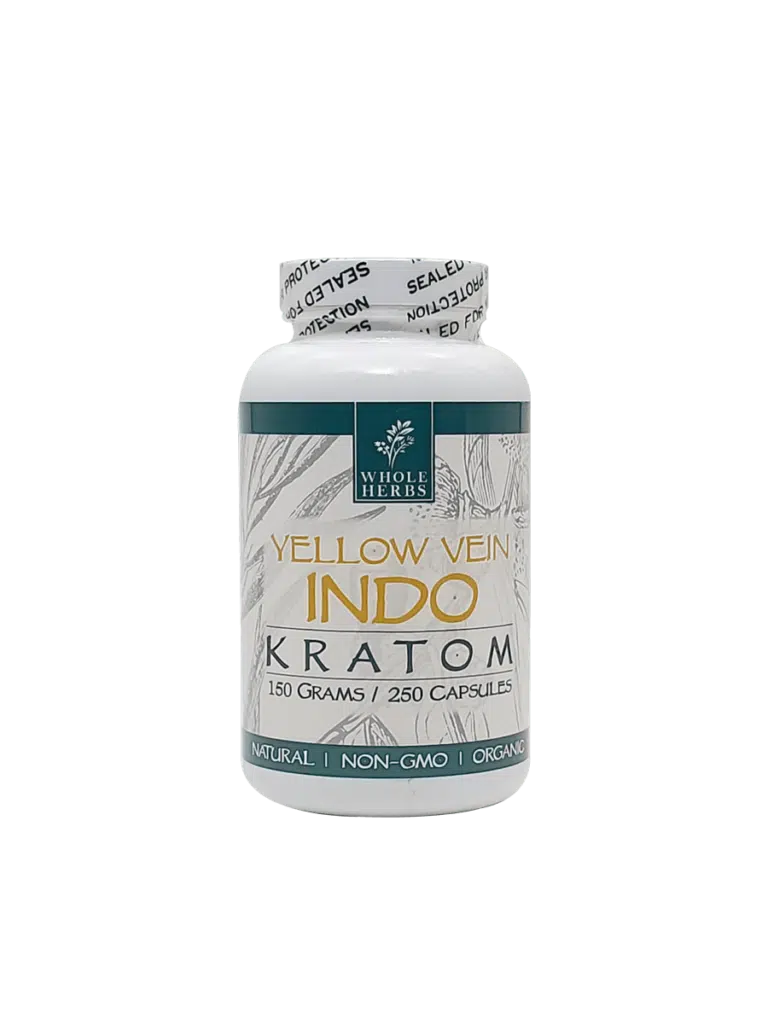 Whole Herbs Yellow Vein Indo Da Kratom 250ct