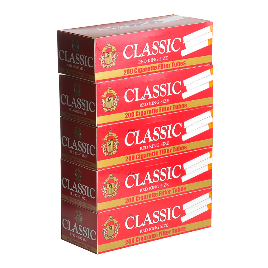 Classic Red Kingsize Tubes - 5ct