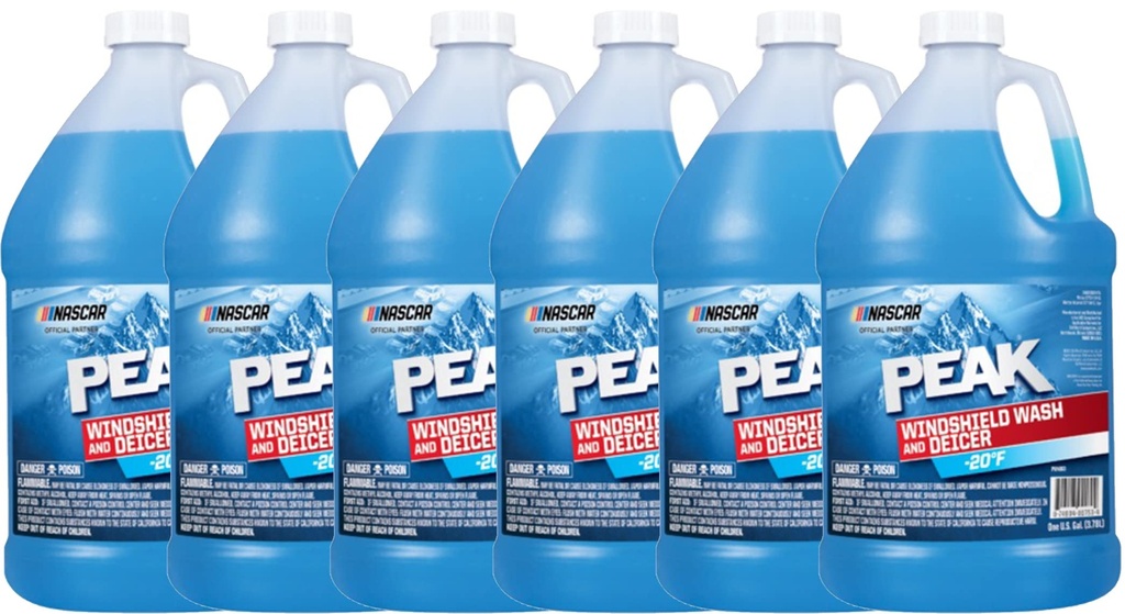 WINDSHIELD WASH -PEAK 6 Pk -(-20 F)
