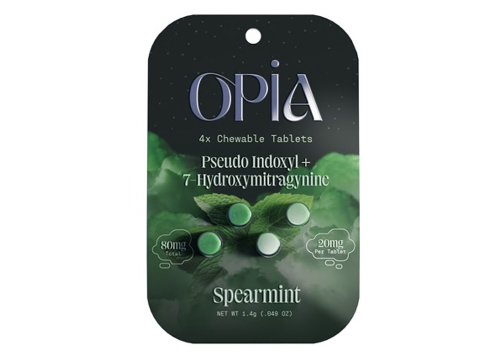 OPIA  80MG PSEUDO + 7-HYDROXY-MITRAGYNINE  4ct Pill 10- Pack