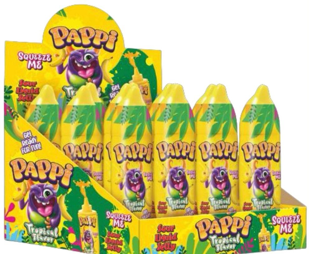 PAPPI BANANA TROPICAL 12PCS/50ML