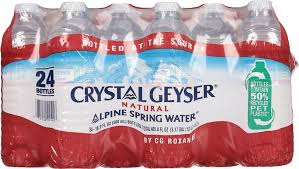 CRYSTAL GEYSER  WATER 500 ML 24 PK