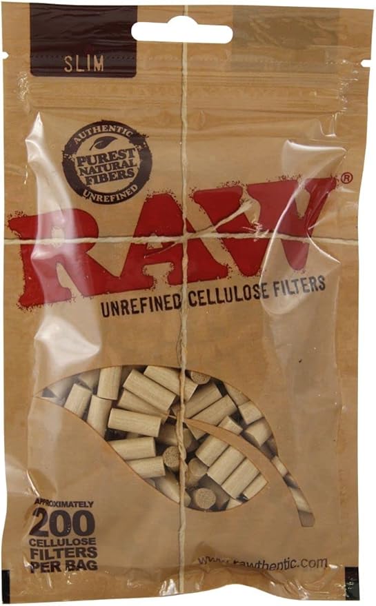 RAW PRE -ROLLED TIPS  200 ct BAG