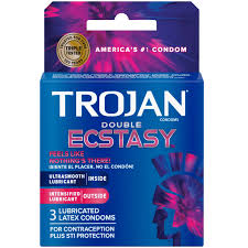 TROJAN DOUBLE ECSTAST 3ct - 6pk