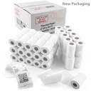 Receipt Roll 2ｼ" X 50ft 50 Roll Thermal