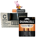 Duracell C 8/2pk Coppertop #MN1400B2