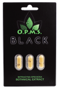 OPMS BLACK 3ct Pill - Single Pack