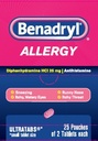 Benadryl Allergy 25mg Tablets - 25ct