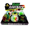 Blink Glass Square Ashtrays - 6ct