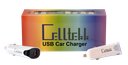 Cell TK Refill 124/229 USB Car Charger - 10ct 3.5 FT