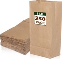 Kraft - Paper Bags #8 250 Count