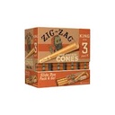 Zig Zag Unbleached Cones king size  36/3ct