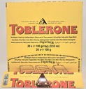 TOBLERONE MILK CHOCOLATE  20 PCS /3.50 OZ