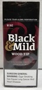 Black & Mild Single WINE Wood  Tip  25ct