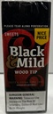 Black & Mild Single SWEETS Wood  Tip  25ct
